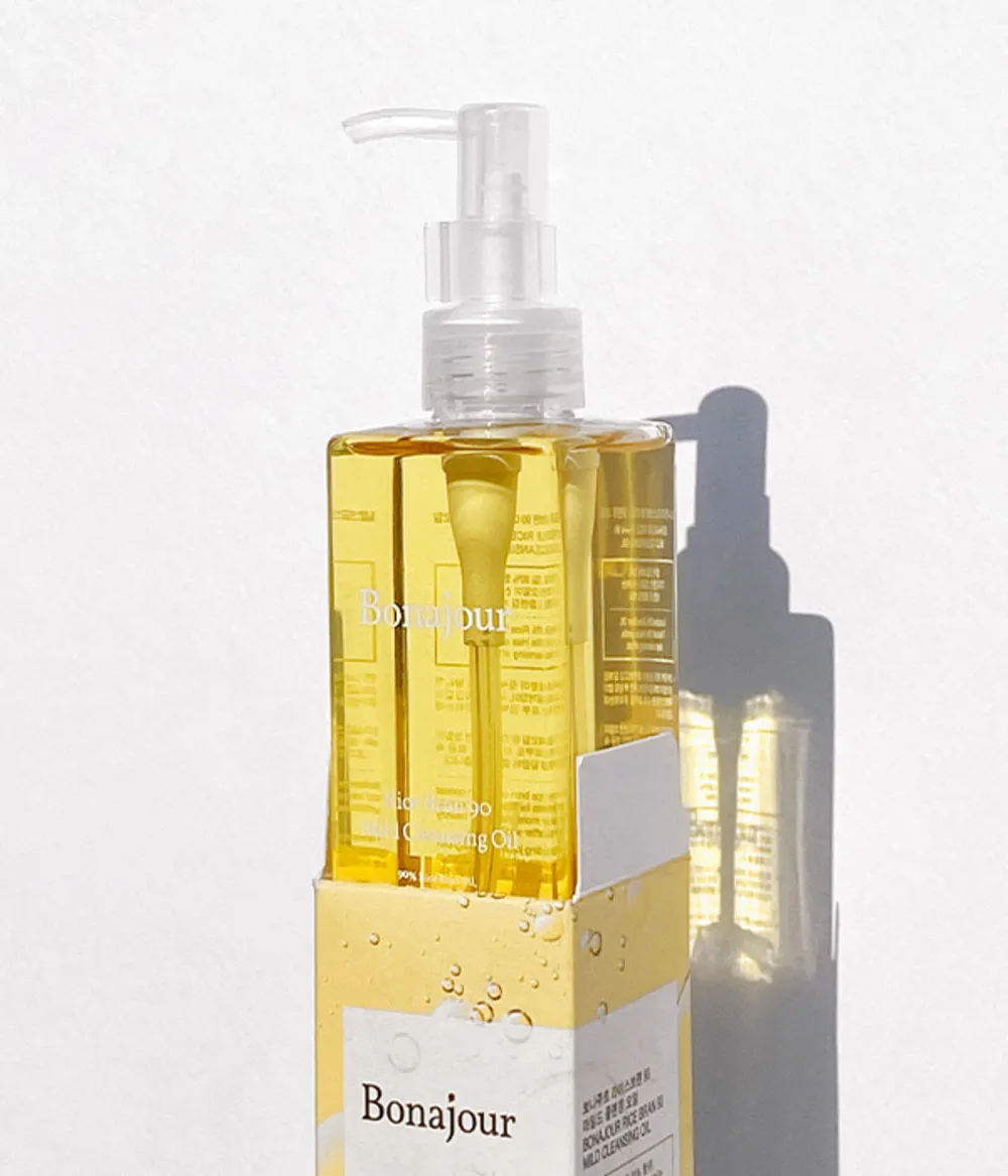 Bonajour Rice Bran Cleansing Oil 200ml - Image 3