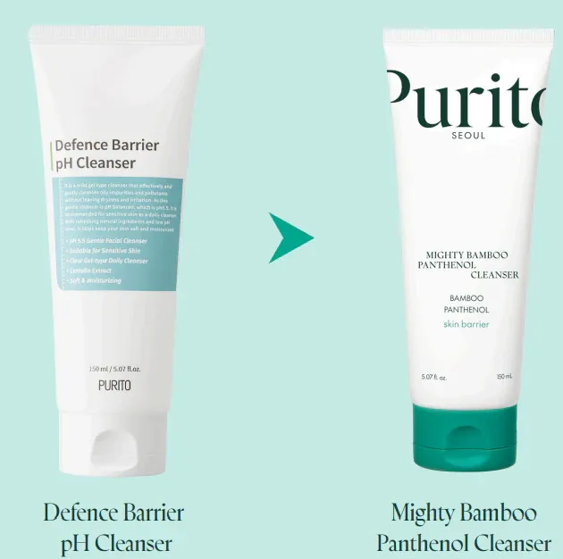 PURITO Mighty Bamboo Panthenol Cleanser 150ml - Image 2