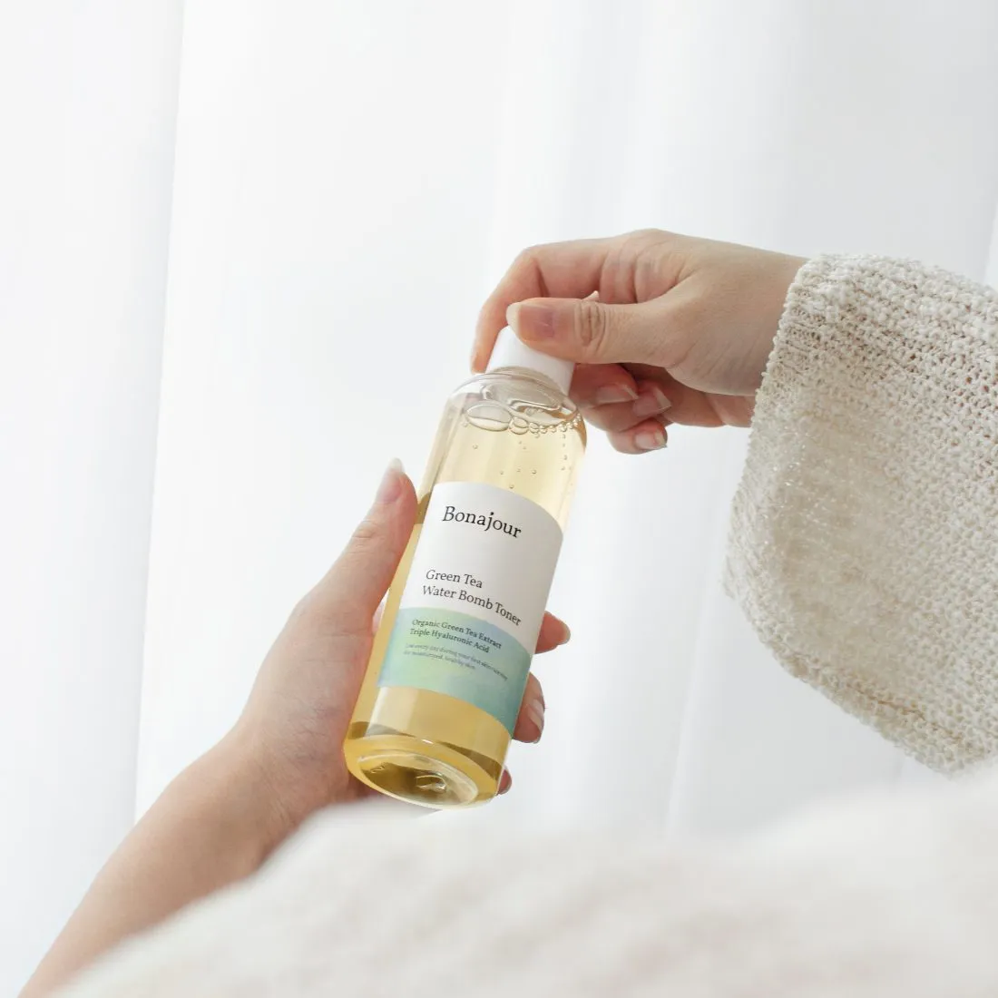 Bonajour Green Tea Water Toner 205ml - Image 4