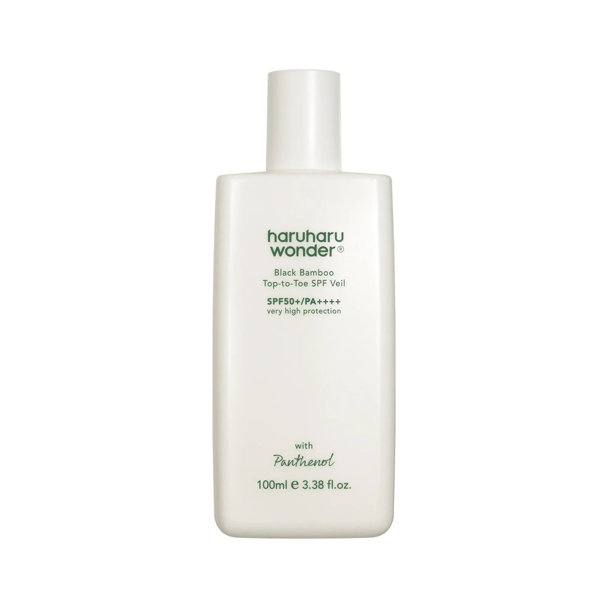 Haruharu Wonder Black Bamboo Top-to-Toe SPF Veil SPF50+ PA++++ 100ml
