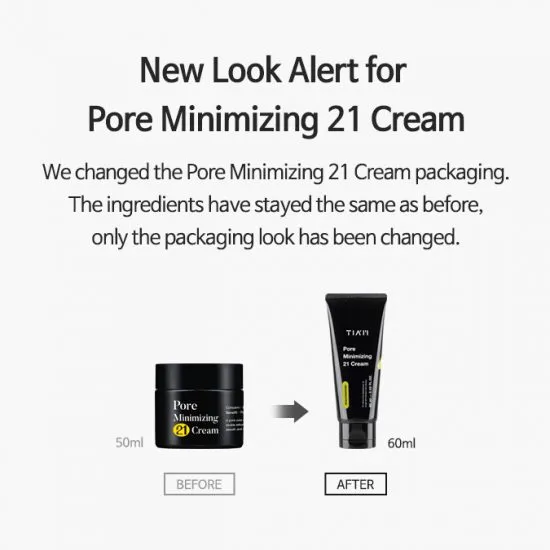 Tiam Pore Minimizing 21 Cream 60ml - Image 2