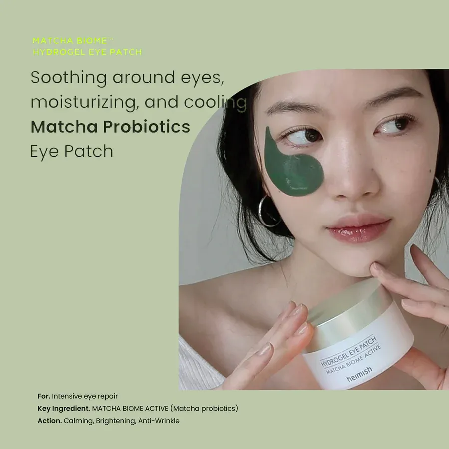 Heimish Matcha Biome Hydrogel Eye Patch 60pcs - Image 2