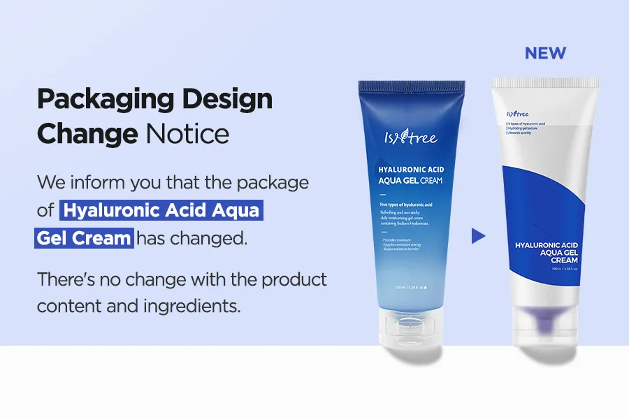 Isntree Hyaluronic Acid Aqua Gel Cream 100ml - Image 2