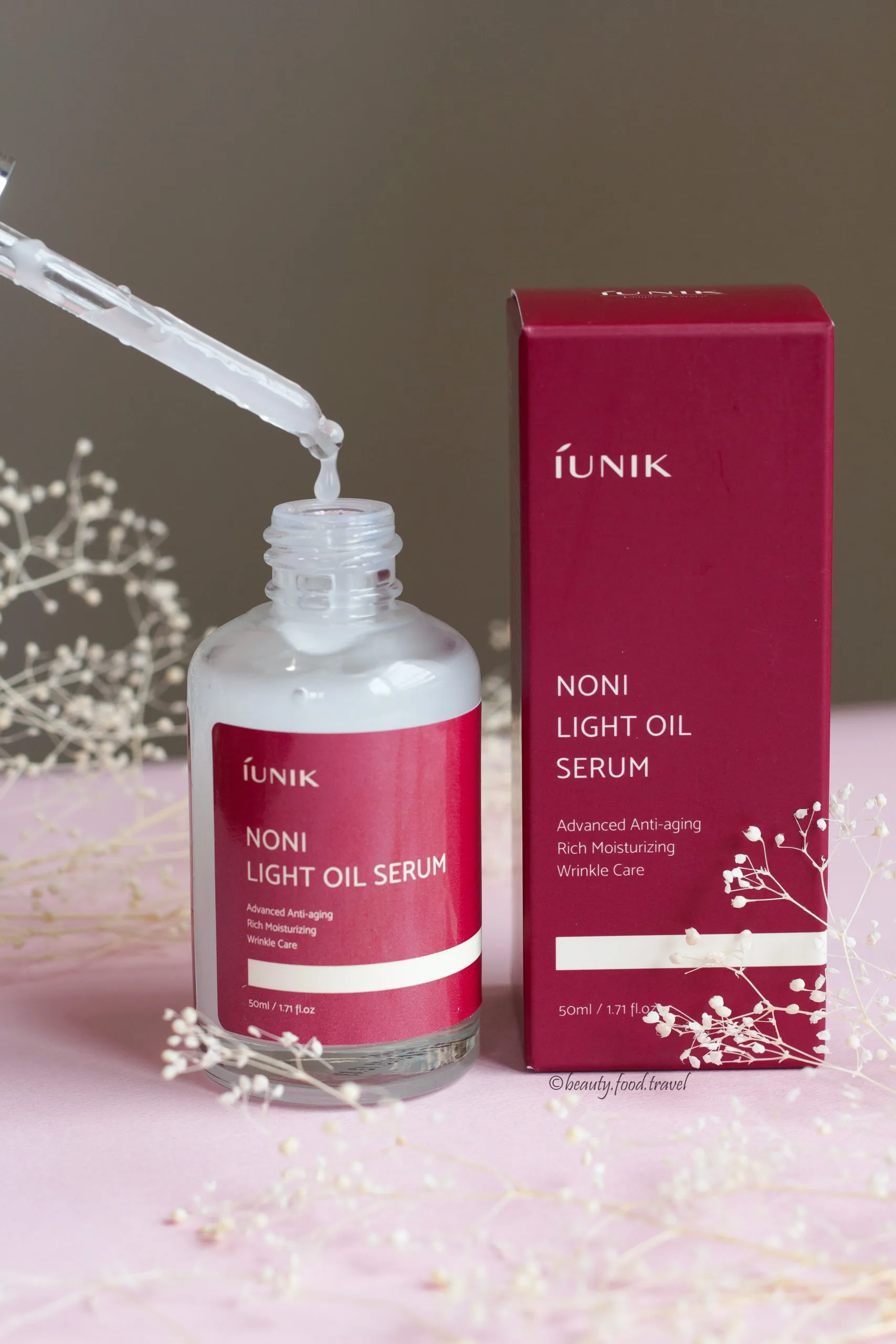 iUNIK Noni Light Oil Serum 50ml - Image 2